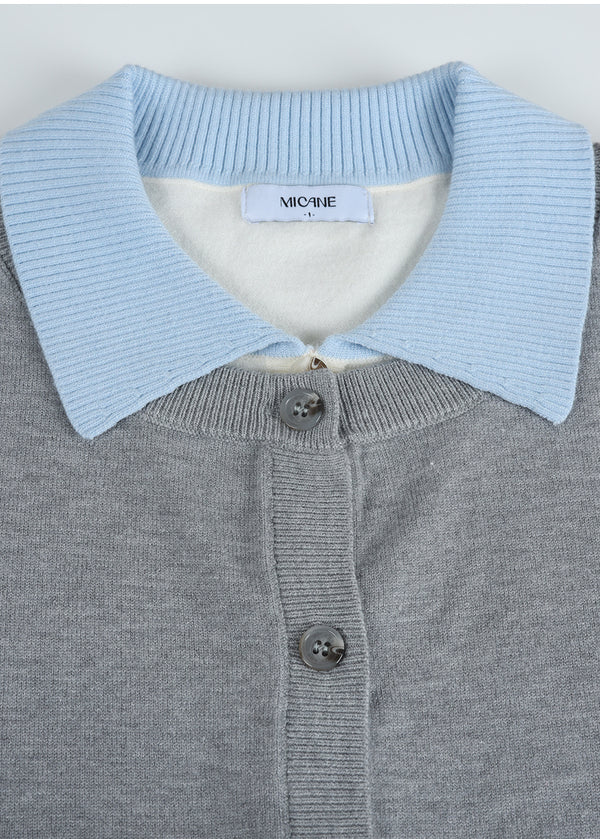 Luella Layered Collar Knit