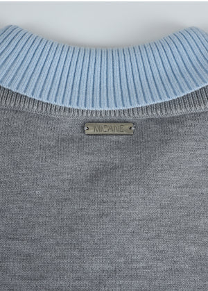 Luella Layered Collar Knit