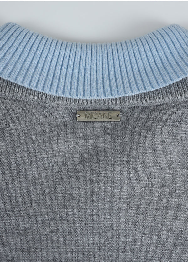 Luella Layered Collar Knit