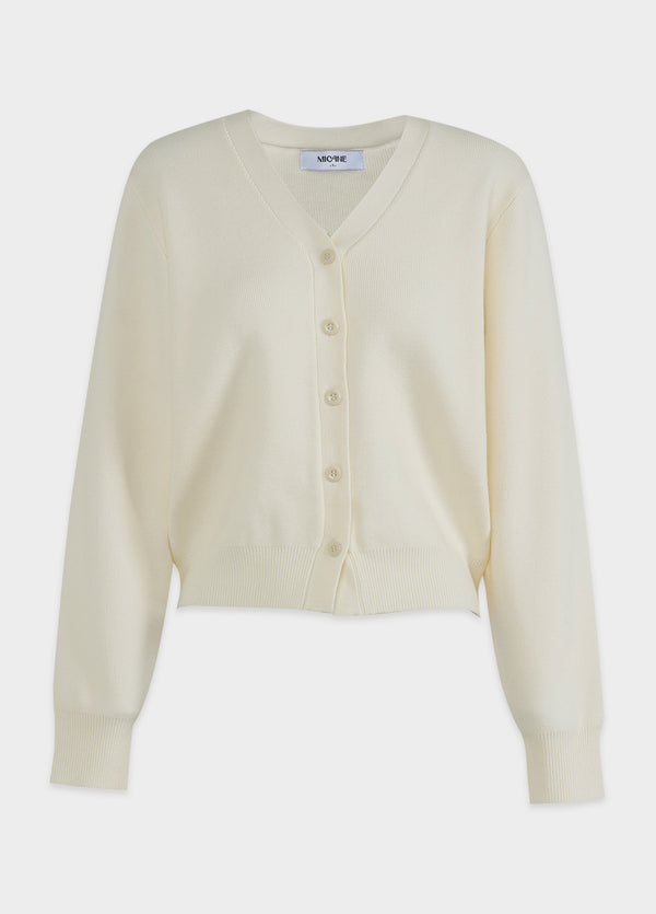 Lume V-Neck Basic Cardigan