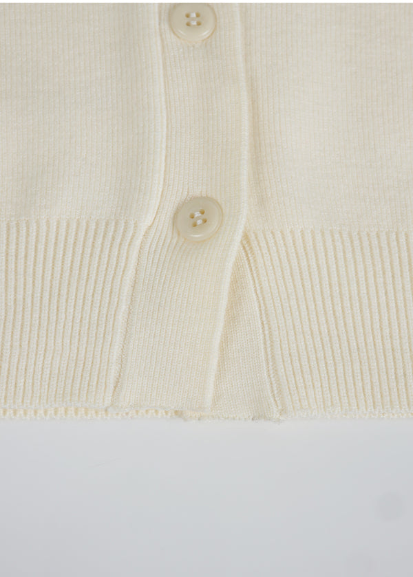 Lume V-Neck Basic Cardigan