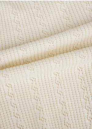 Lyverelle Crochet Collar Cardigan
