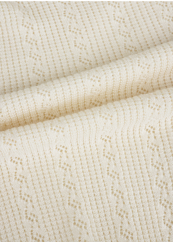 Lyverelle Crochet Collar Cardigan