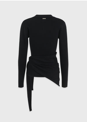 Makenzie Collar Knit-Scarf Setup