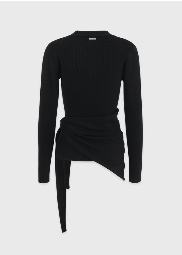 Makenzie Collar Knit-Scarf Setup