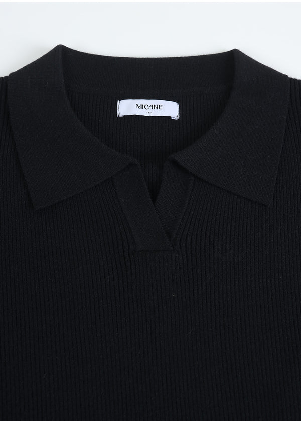 Makenzie Collar Knit-Scarf Setup