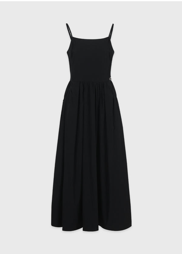 Mandy Shirring Dress-Cardigan Setup