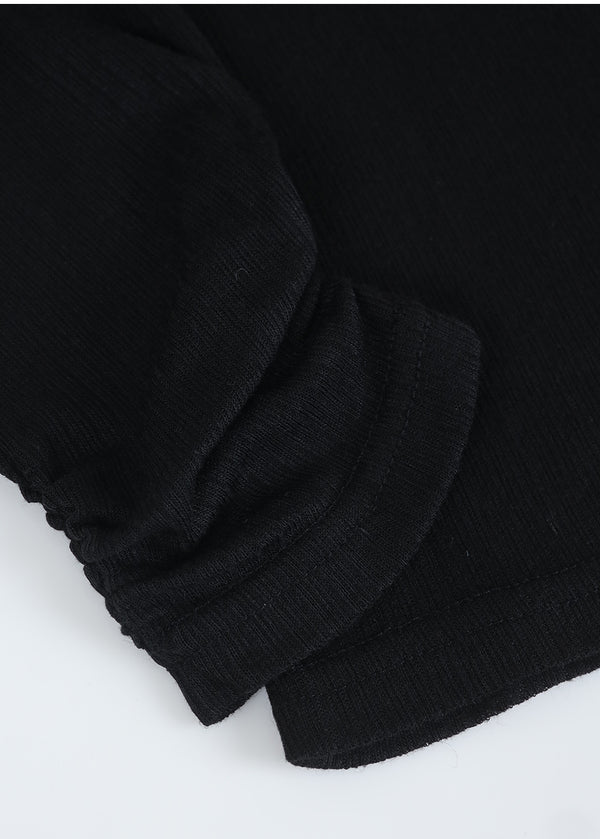 Mandy Shirring Dress-Cardigan Setup