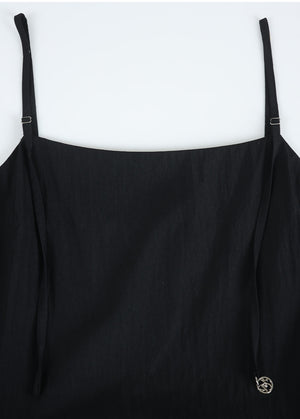 Mandy Shirring Dress-Cardigan Setup