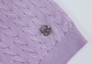 瑪格麗特方領蝴蝶結針織衫