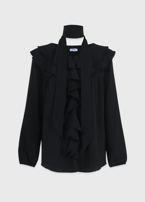 Mariposa Linkle Ruffle Blouse