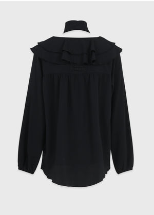 Mariposa Linkle Ruffle Blouse