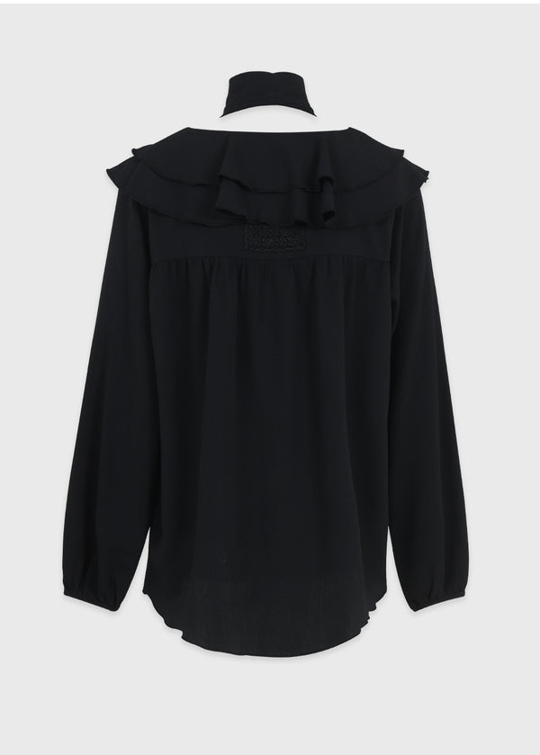 Mariposa Linkle Ruffle Blouse