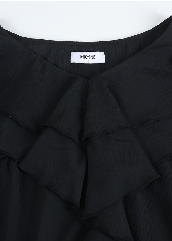 Mariposa Linkle Ruffle Blouse