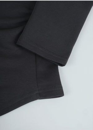 Meli Shirring Slit Tee