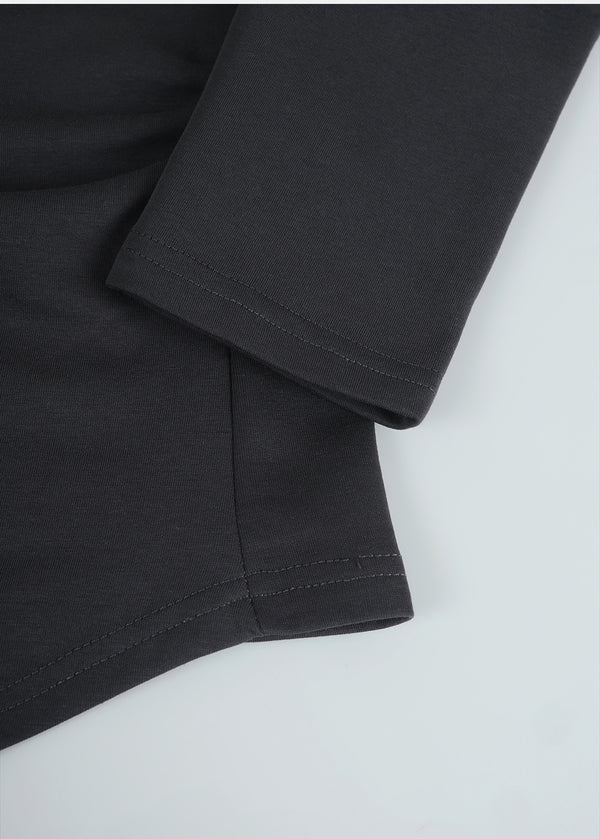 Meli Shirring Slit Tee