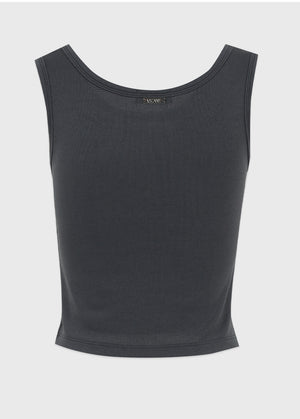 Mena Sleeveless-Fold Skirt Setup