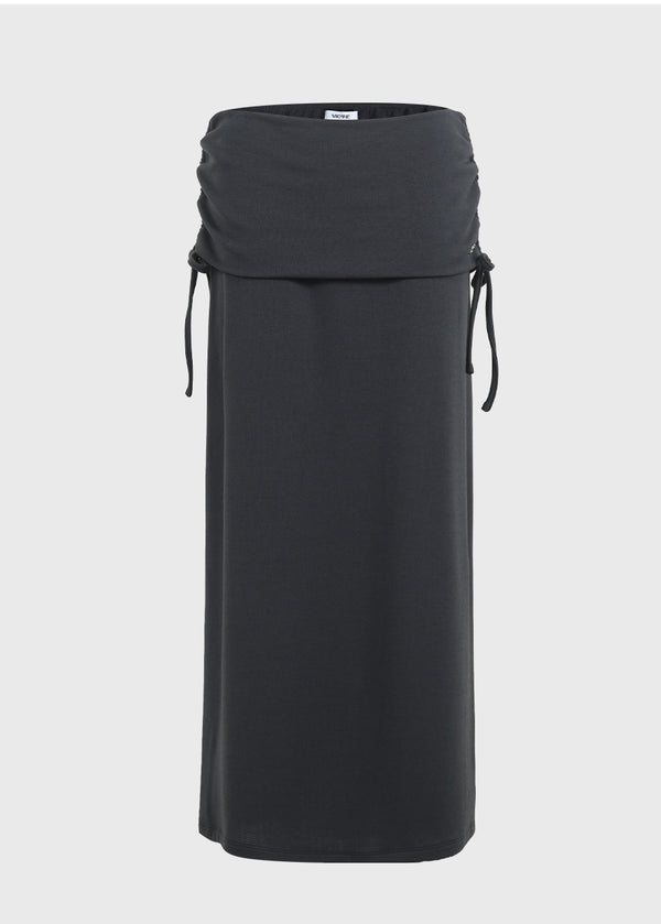 Mena Sleeveless-Fold Skirt Setup