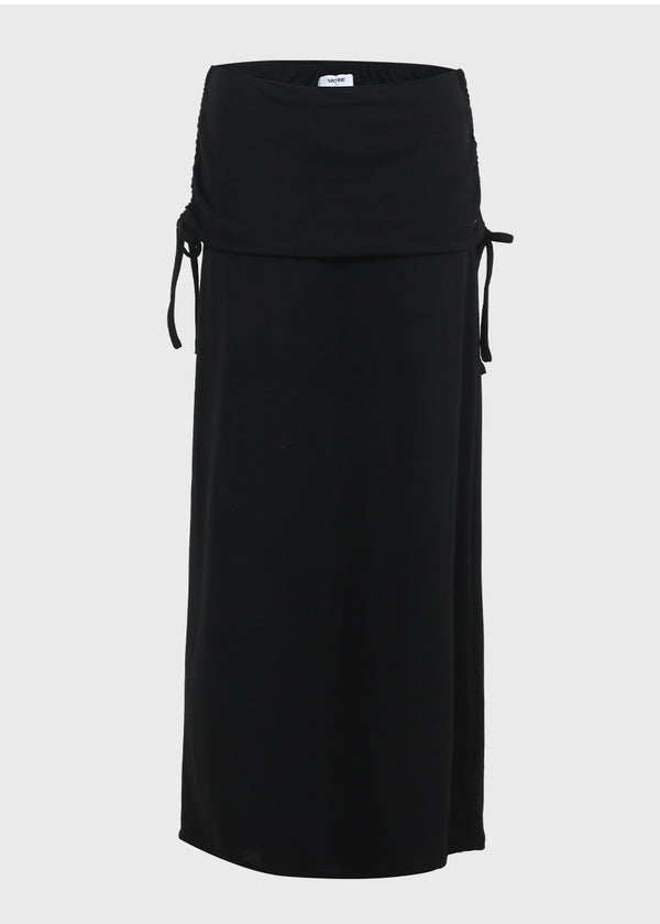 Mena Sleeveless-Fold Skirt Setup