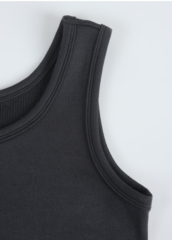 Mena Sleeveless-Fold Skirt Setup