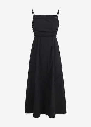 Mesmerize Bustier Shirring Lace Dress