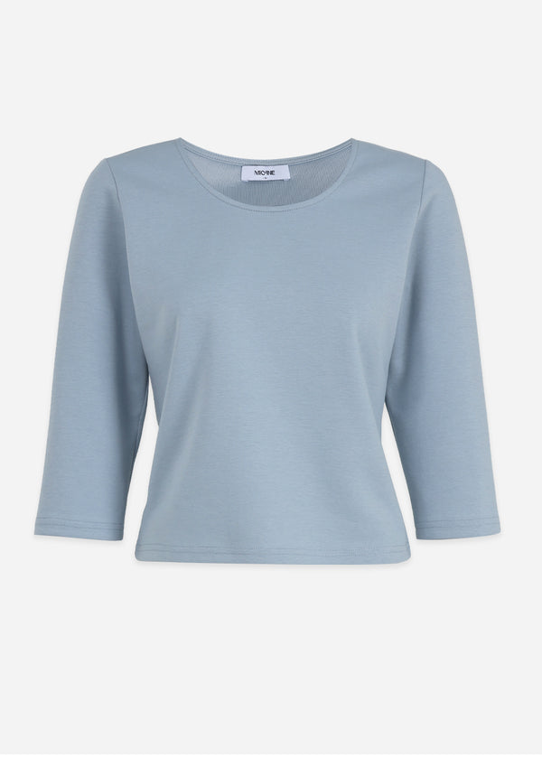 Miva U-neck Quarter Sleeve Tee