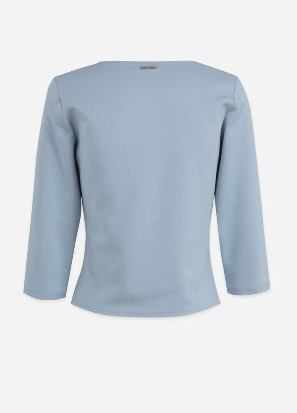 Miva U-neck Quarter Sleeve Tee