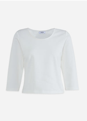 Miva U-neck Quarter Sleeve Tee