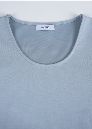 Miva U-neck Quarter Sleeve Tee