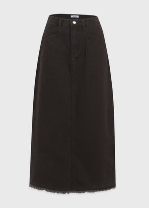 Muffin Fringe H-line Skirt