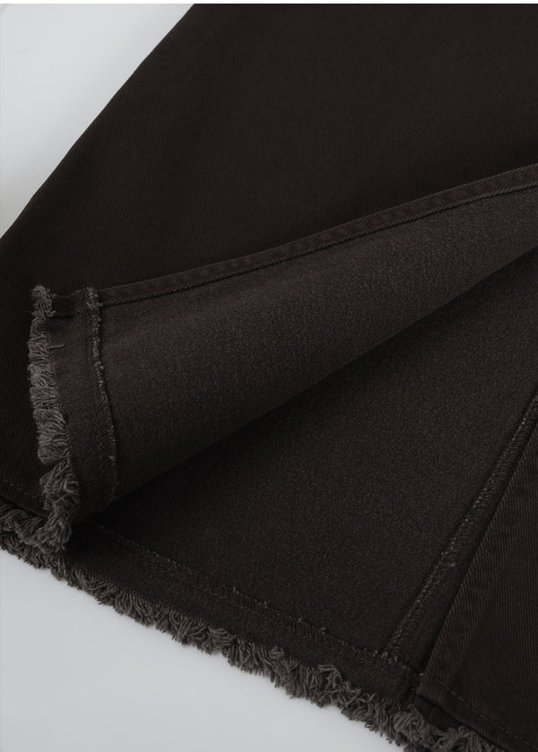 Muffin Fringe H-line Skirt