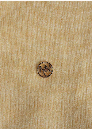 Neat V-neck Cadigan Yellow