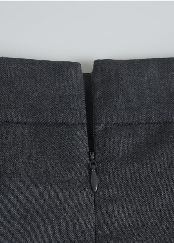 Noemi Bizo Wrap Long Skirt