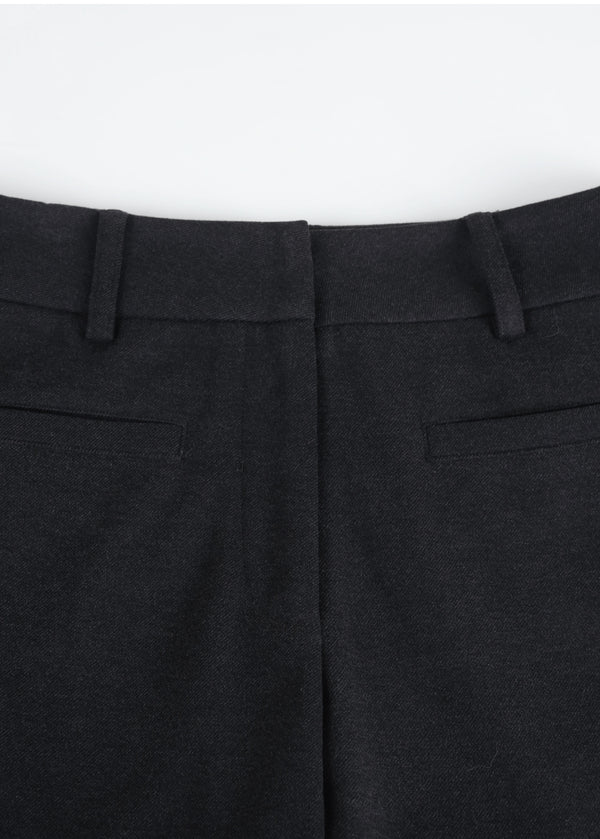 Nour Low Rise Semi Flare Slacks