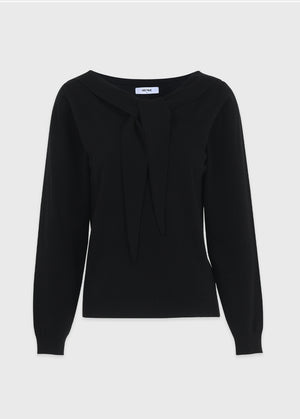 Nox Tie-V-Neck Knit