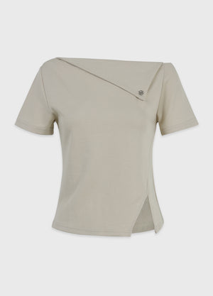 Objet One Shoulder Tee