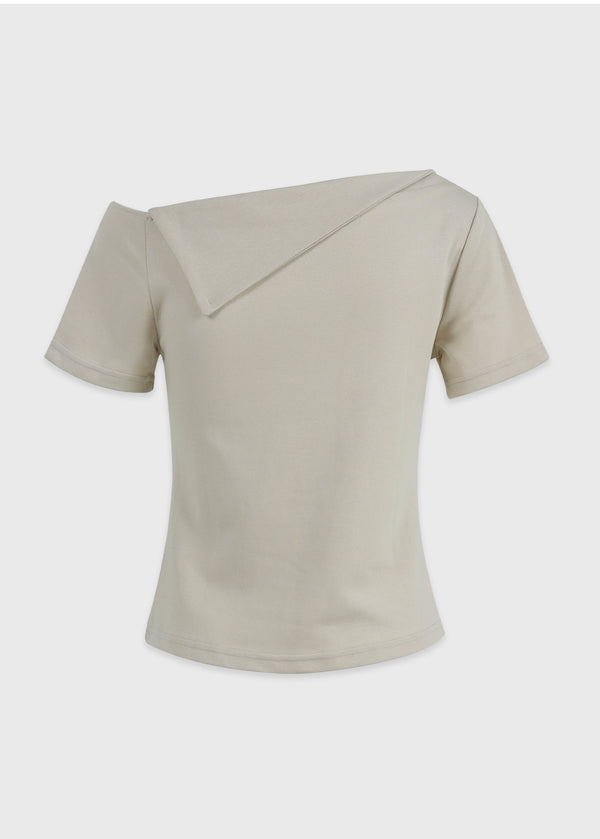 Objet One Shoulder Tee