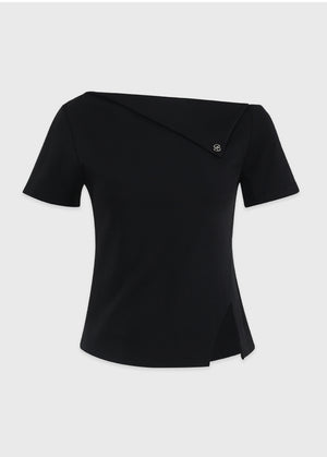 Objet One Shoulder Tee