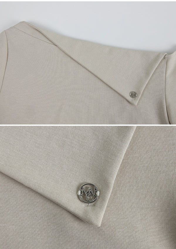 Objet One Shoulder Tee