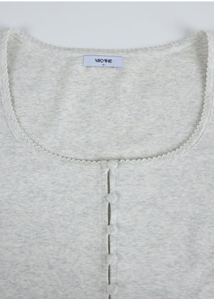 Owen Button Cardigan-Sleeveless Setup-long.ver