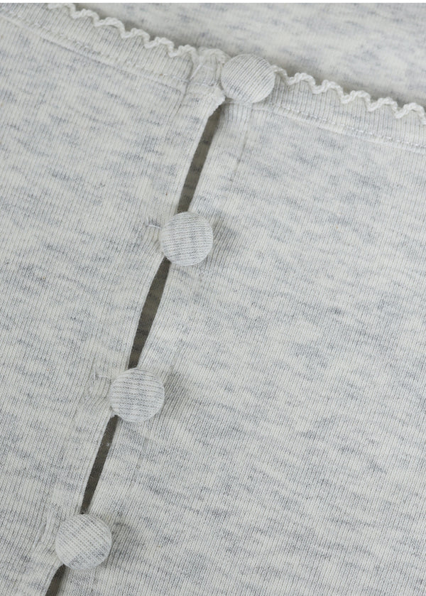Owen Button Cardigan-Sleeveless Setup-long.ver