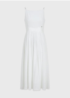 Philomena Dot Sleeveless Long Dress