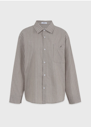 Phlia Stripe Overfit Shirt