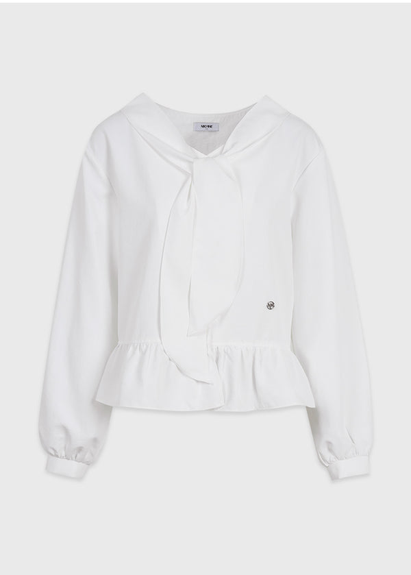 Pookie Frill Tie Blouse