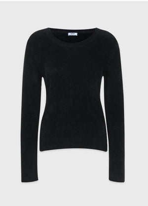 Powdery U-neck Knit