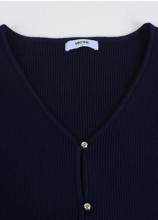 Raina Layered Cardigan-Sleeveless Setup