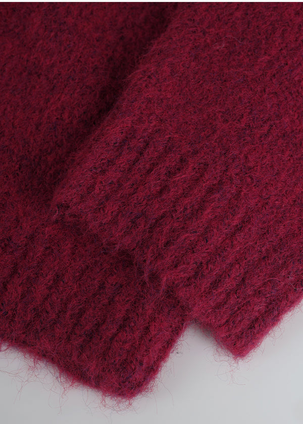 Ruby Tie Set Double Button Knit