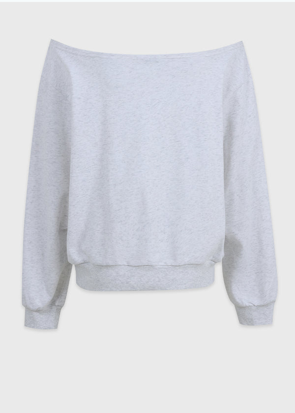 Rumi Off Shouder Sweatshirt