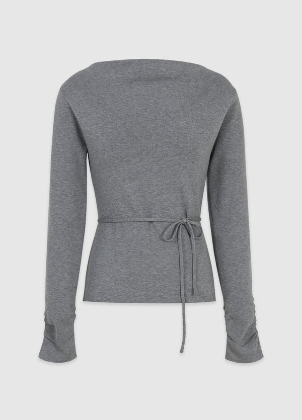 Sadie Cowl Neck Strap Knit