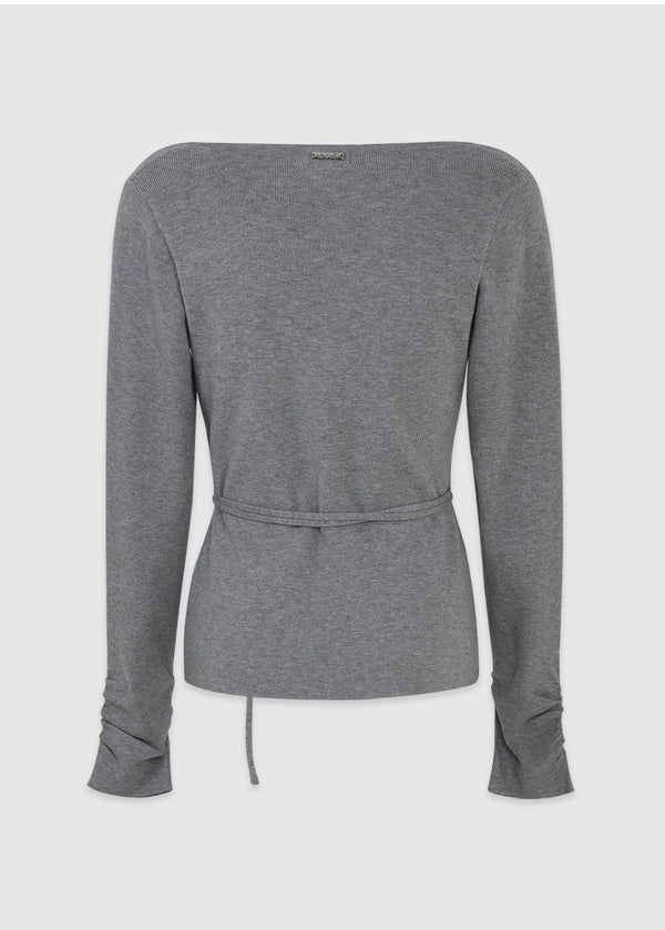 Sadie Cowl Neck Strap Knit